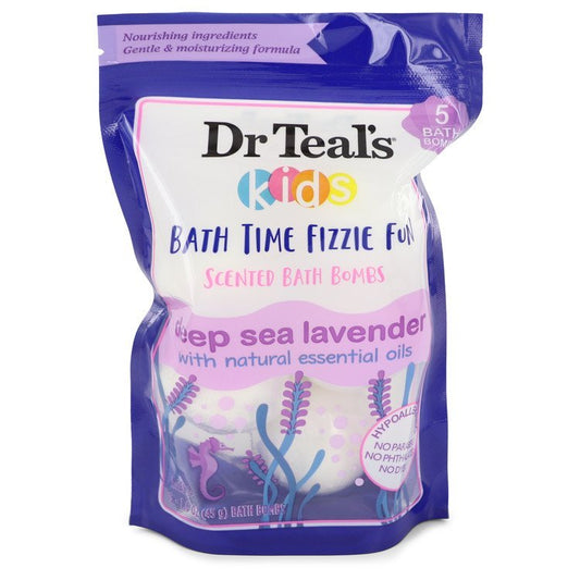 Dr Teal's Ultra Moisturizing Bath Bombs by Dr Teal's Five (5) 1.6 oz Kids Bath Time Fizzie Fun Scented Bath Bombs Deep Sea Lavender with Natural Essential Oils (Unisex) 1.6 oz for Men - Thesavour