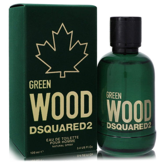 Dsquared2 Green Wood by Dsquared2 Eau De Toilette Spray 3.4 oz for Men - Thesavour