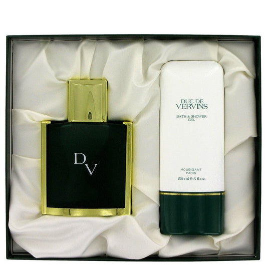 DUC DE VERVINS by Houbigant Gift Set -- 4 oz Eau De Toilette Spray + 5.1 oz Shower Gel for Men - Thesavour