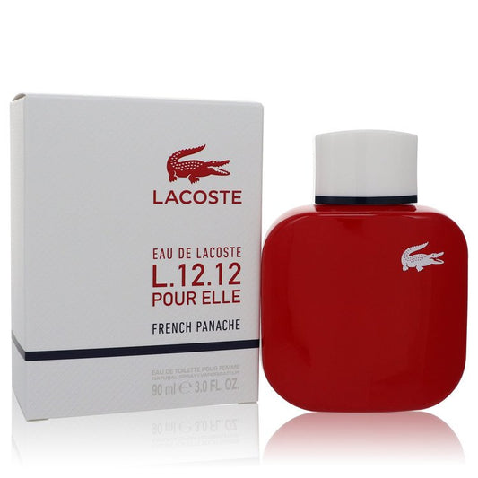 Eau De Lacoste L.12.12 Pour Elle French Panache by Lacoste Eau De Toilette Spray 3 oz for Women - Thesavour