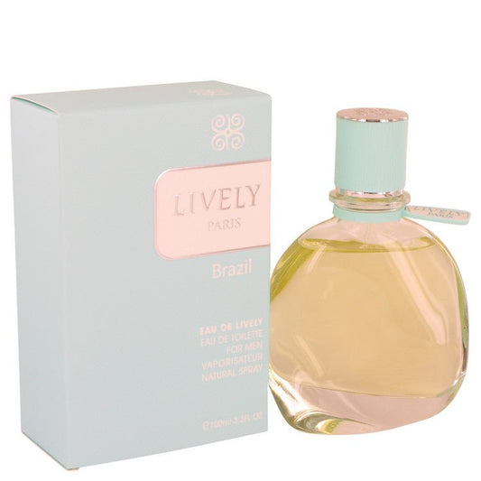Eau De Lively Brazil by Parfums Lively Eau De Toilette Spray 3.3 oz for Men - Thesavour