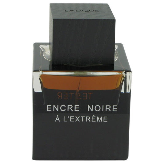 Encre Noire A L'extreme by Lalique Eau De Parfum Spray (Tester) 3.3 oz for Men - Thesavour