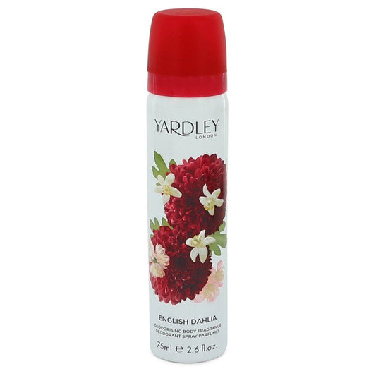 English Dahlia by Yardley London Body Spray 2.6 oz for Women - Thesavour