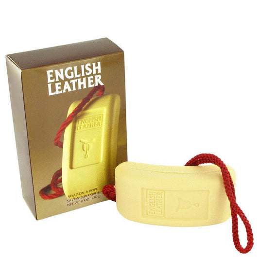 ENGLISH LEATHER by Dana Soap on a rope 6 oz for Men - Thesavour