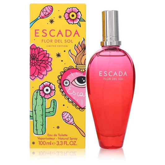 Escada Flor Del Sol by Escada Eau De Toilette Spray (Limited Edition) 3.4 oz for Women - Thesavour