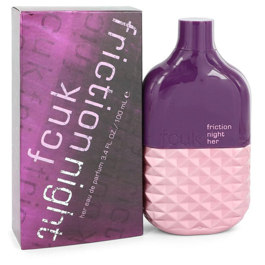 FCUK Friction Night by French Connection Eau De Parfum Spray 3.4 oz for Women - Thesavour