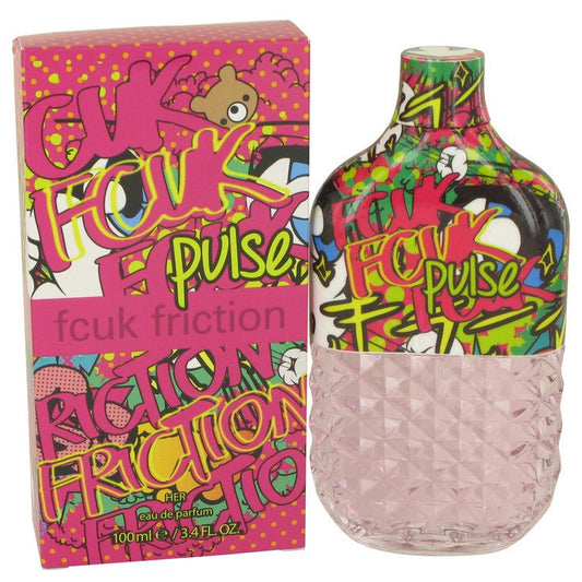 FCUK Friction Pulse by French Connection Eau De Parfum Spray 3.4 oz for Women - Thesavour