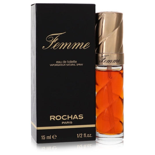 FEMME ROCHAS by Rochas Mini EDT Spray .5 oz for Women - Thesavour
