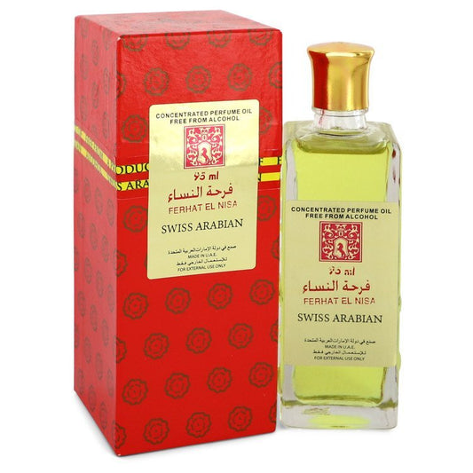 Ferhat El Nisa by Swiss Arabian Concentrated Perfume Oil Free From Alcohol (Unisex) 3.2 oz for Women - Thesavour