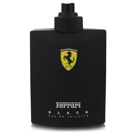 FERRARI BLACK by Ferrari Eau De Toilette Spray (Tester) 4.2 oz for Men - Thesavour