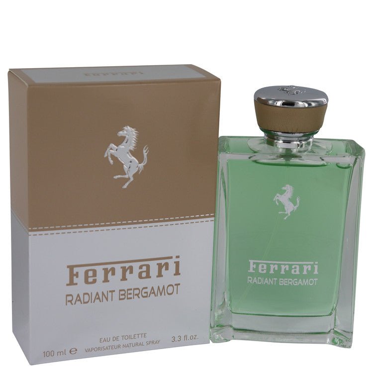 Ferrari Radiant Bergamot by Ferrari Eau De Toilette Spray 3.3 oz for Men - Thesavour