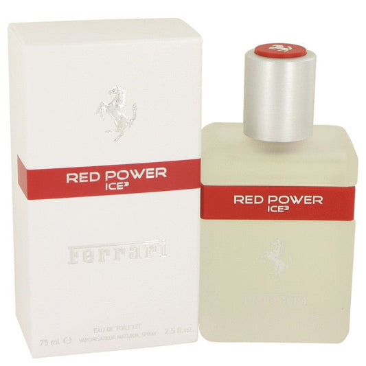Ferrari Red Power Ice 3 by Ferrari Eau De Toilette Spray 2.5 oz for Men - Thesavour