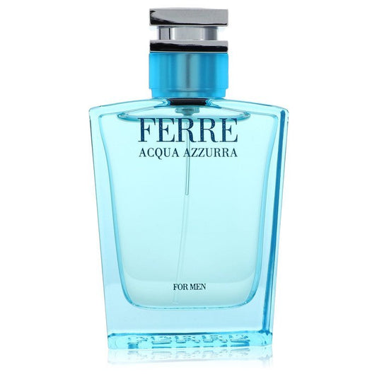 Ferre Acqua Azzurra by Gianfranco Ferre Eau De Toilette Spray (unboxed) 1.7 oz for Men - Thesavour