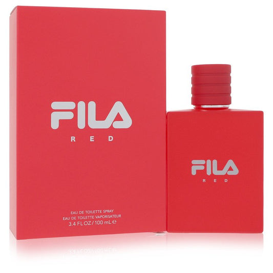 Fila Red by Fila Eau De Toilette Spray 3.4 oz for Men - Thesavour