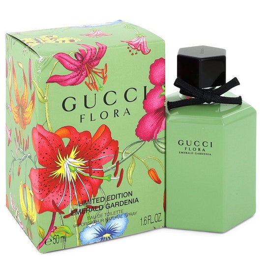 Flora Emerald Gardenia by Gucci Eau De Toilette Spray (Limited Edition Packaging) 1.6 oz for Women - Thesavour