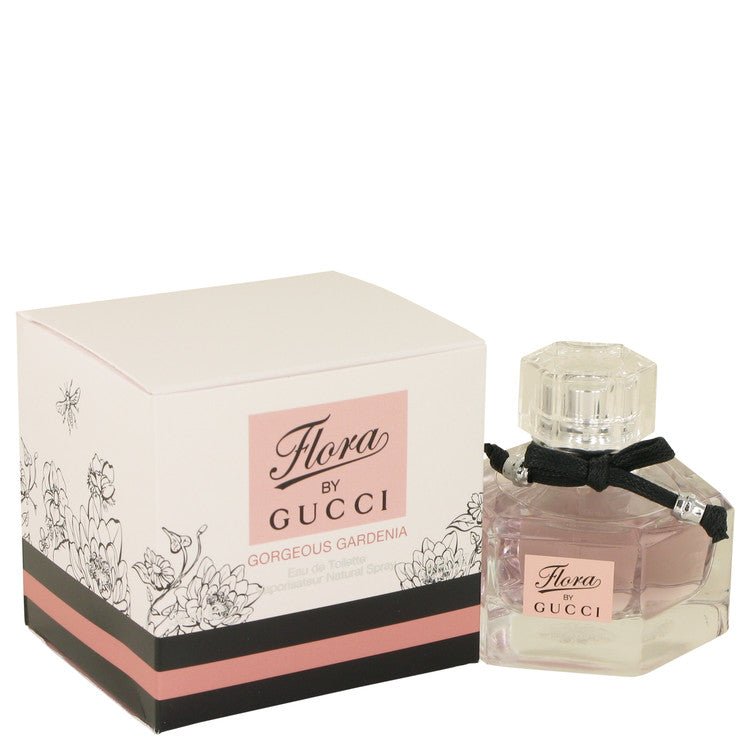 Flora Gorgeous Gardenia by Gucci Eau De Toilette Spray 1 oz for Women - Thesavour