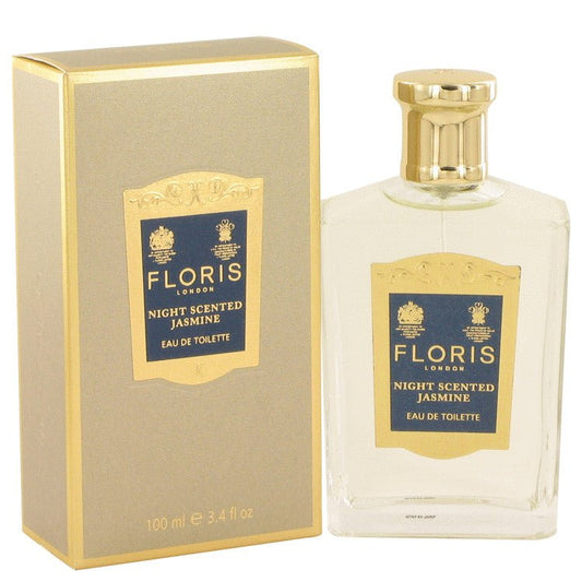 Floris Night Scented Jasmine by Floris Eau De Toilette Spray (unboxed) 3.4 oz for Women - Thesavour