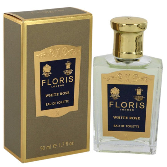 Floris White Rose by Floris Eau De Toilette Spray 1.7 oz for Women - Thesavour