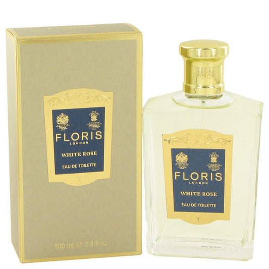 Floris White Rose by Floris Eau De Toilette Spray 3.4 oz for Women - Thesavour