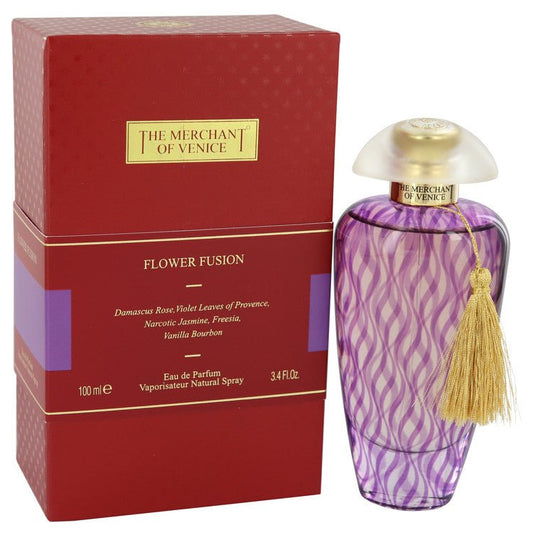 Flower Fusion by The Merchant of Venice Eau De Parfum Spray 3.4 oz for Women - Thesavour