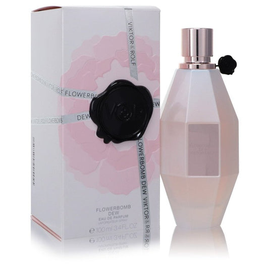 Flowerbomb Dew by Viktor & Rolf Eau De Parfum Spray 3.4 oz for Women - Thesavour
