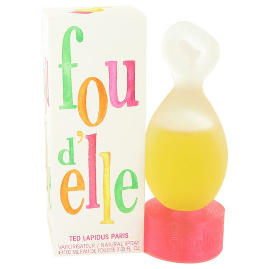 Fou D'elle by Ted Lapidus Eau De Toilette Spray 3.33 oz for Women - Thesavour
