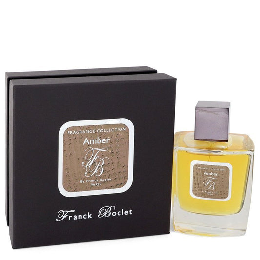 Franck Boclet Amber by Franck Boclet Eau De Parfum Spray (Unisex) 3.4 oz for Men - Thesavour
