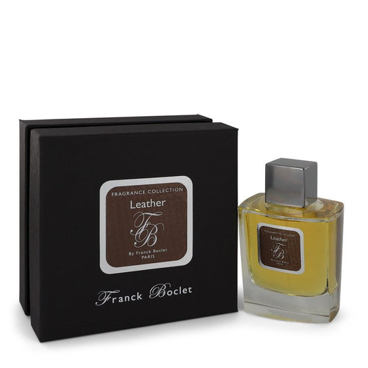 Franck Boclet Leather by Franck Boclet Eau De Parfum Spray 3.4 oz for Men - Thesavour
