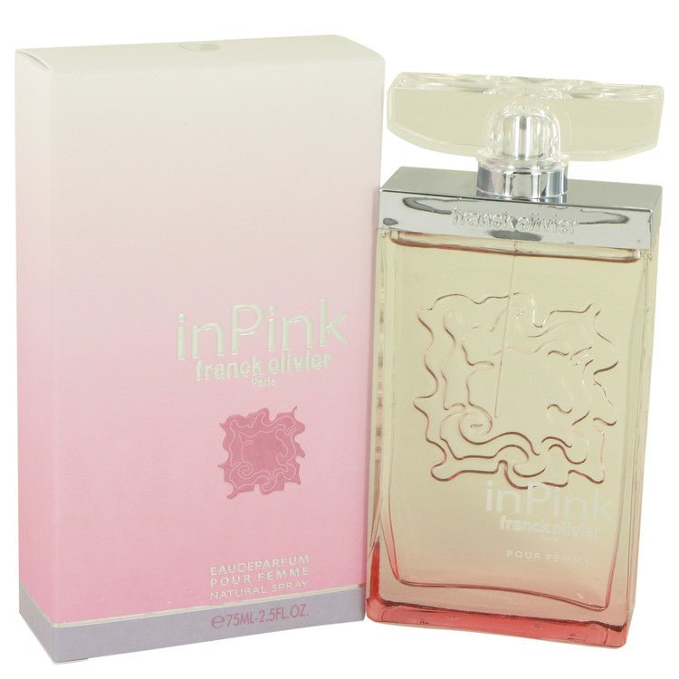 Franck Olivier iN Pink by Franck Olivier Eau De Parfum Spray 2.5 oz for Women - Thesavour