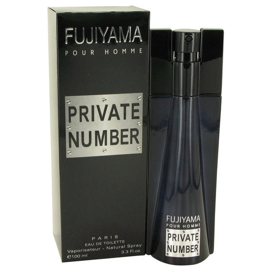 Fujiyama Private Number by Succes De Paris Eau De Toilette Spray 3.3 oz for Men - Thesavour
