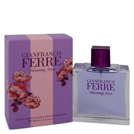Gianfranco Ferre Blooming Rose by Gianfranco Ferre Eau De Toilette Spray 3.4 oz for Women - Thesavour