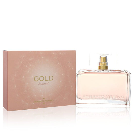 Gold Bouquet by Roberto Verino Eau De Parfum Spray 3 oz for Women - Thesavour