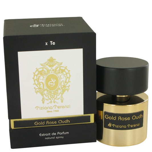 Gold Rose Oudh by Tiziana Terenzi Eau De Parfum Spray (Unisex) 3.38 oz for Women - Thesavour