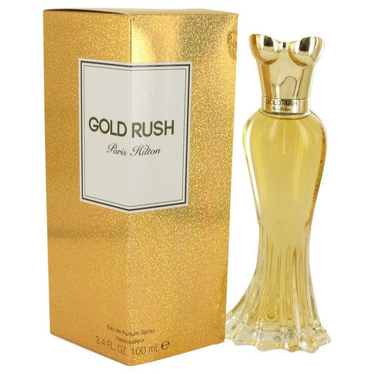 Gold Rush by Paris Hilton Eau De Parfum Spray 3.4 oz for Women - Thesavour