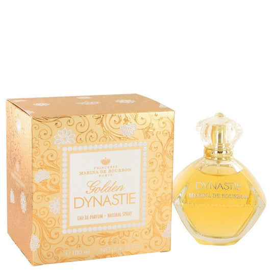 Golden Dynastie by Marina De Bourbon Eau De Parfum Spray 3.4 oz for Women - Thesavour