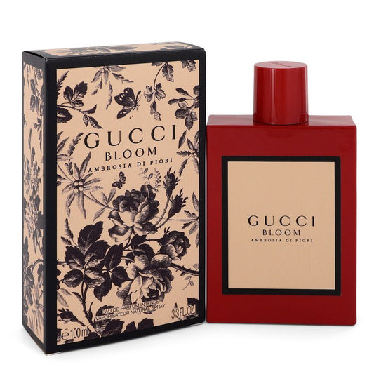 Gucci Bloom Ambrosia Di Fiori by Gucci Eau De Parfum Intense Spray 3.3 oz for Women - Thesavour