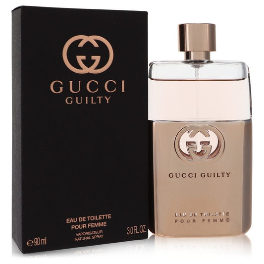 Gucci Guilty Pour Femme by Gucci Eau De Toilette Spray 3 oz for Women - Thesavour