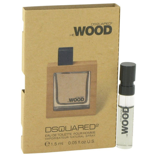 He Wood by Dsquared2 Vial (sample) .05 oz for Men - Thesavour