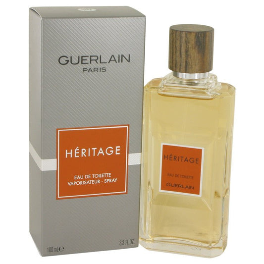 HERITAGE by Guerlain Eau De Toilette Spray 3.4 oz for Men - Thesavour