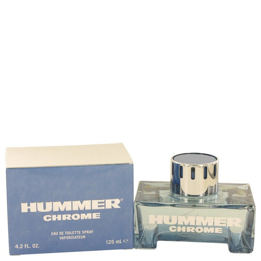 Hummer Chrome by Hummer Eau De Toilette Spray 4.2 oz for Men - Thesavour