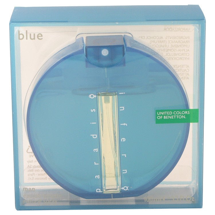 Inferno Paradiso Blue by Benetton Eau De Toilette Spray 3.4 oz for Men - Thesavour