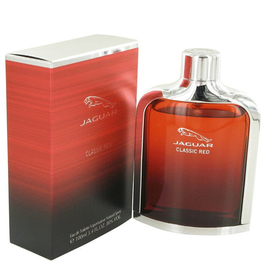 Jaguar Classic Red by Jaguar Eau De Toilette Spray 3.4 oz for Men - Thesavour