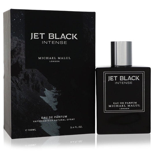 Jet Black Intense by Michael Malul Eau De Parfum Spray 3.4 oz for Men - Thesavour