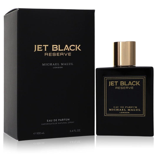 Jet Black Reserve by Michael Malul Eau De Parfum Spray 3.4 oz for Men - Thesavour