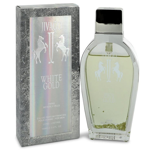 Jivago White Gold by Ilana Jivago Eau De Parfum Spray 3.4 oz for Men - Thesavour