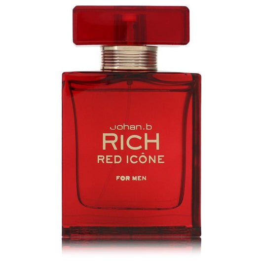 Johan B Rich Red Icone by Johan B Eau De Toilette Spray (unboxed) 3 oz for Men - Thesavour