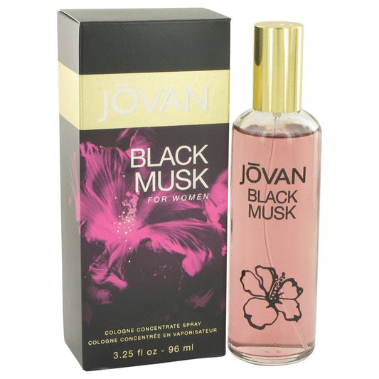 Jovan Black Musk by Jovan Cologne Concentrate Spray 3.25 oz for Women - Thesavour