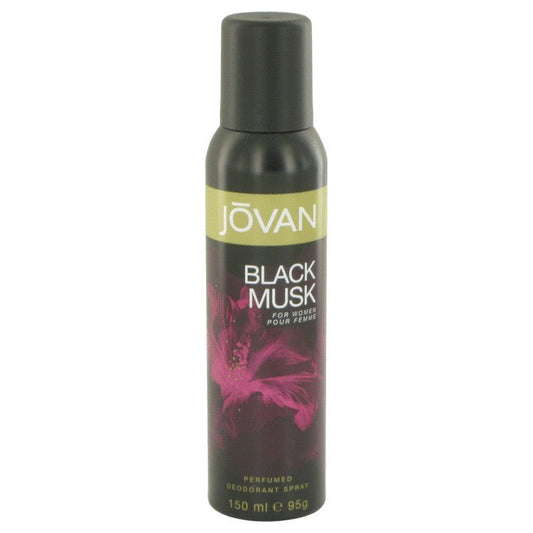 Jovan Black Musk by Jovan Deodorant Spray 5 oz for Women - Thesavour