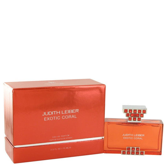 Judith Leiber Exotic Coral by Judith Leiber Eau De Parfum Spray 2.5 oz for Women - Thesavour