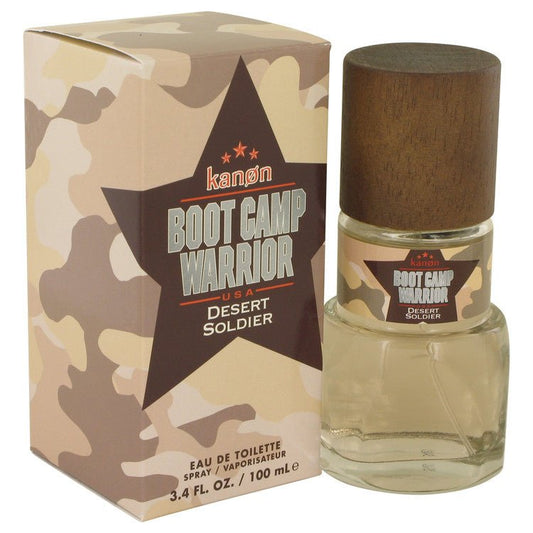 Kanon Boot Camp Warrior Desert Soldier by Kanon Eau De Toilette Spray 3.4 oz for Men - Thesavour
